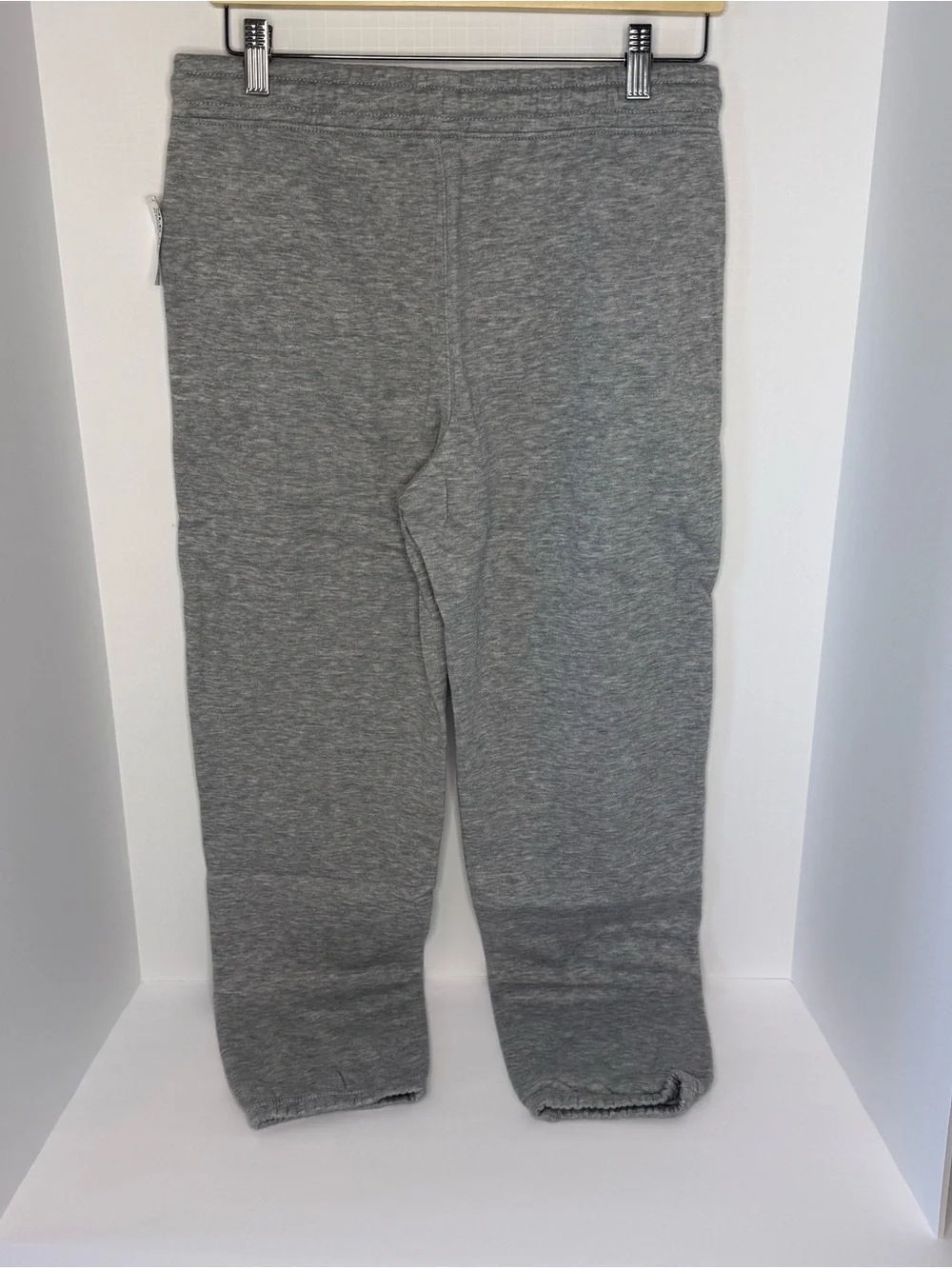 Old Navy Heather Gray Kids XL Husky Sweat Joggers Cinched with Drawstring. NWT